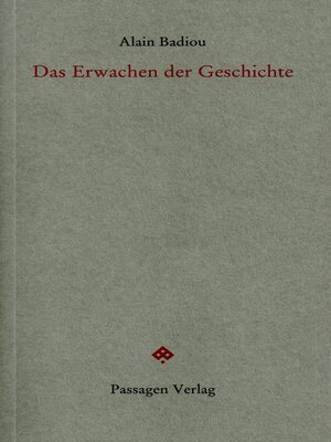 cover image of Das Erwachen der Geschichte